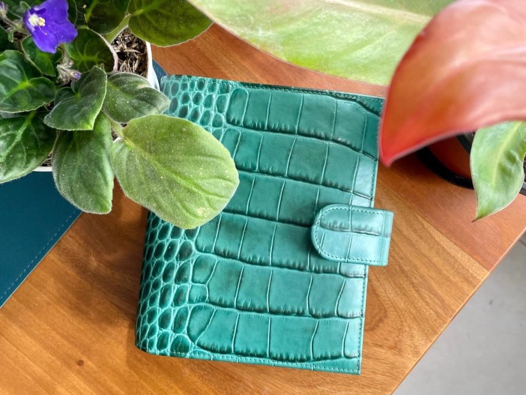My Custom Foresta Croco Van der Spek Planner